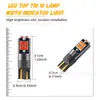 Luz de Posición LED para Coche T10 3030 10 LED Voltaje Amplio Alto Brillo Bombilla Pequeña para Coche Luz de Lectura Luz de Matrícula