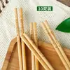 Pauzinhos de sândalo vermelho natural e madeira de asa de galinha, pauzinhos de madeira maciça para macarrão, talheres duráveis e antiderrapantes