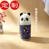 Nueva Cartera de Silicona para Monedas Caja de Almacenamiento de Panda Colgante para Mochila Llavero Bolsa para Maquillaje y Labiales Estuche para Auriculares