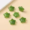 Novas Miçangas Acrílicas de Cor Doce com Furo Reto de Estrela de Cinco Pontas Grandes Acessórios para Joias Feitas à Mão DIY, Faixas de Cabelo, Elásticos, Miçangas Perfuradas