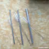 Cepillo para Popotes de Acero Inoxidable 304, Cepillo para Popotes de Biberón, Cepillo Limpiador de Tubos de Ensayo, Cepillo de Cerdas Suaves en Espiral, Cepillo de Nylon