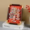 Pintura Estéreo 3D DIY Estilo Chinês Ano Novo Auspicioso Tendência Nacional Cultural e Criativo Recorte de Papel Escultura Moldura Decorativa Porta-Retrato Mesa Atacado