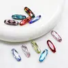 Strass Baguete com Base Prateada 7*21mm, Acessório Decorativo de Strass de Vidro K9 de Alta Qualidade, Cristal Dongzhou, Formato Oval Longo