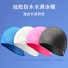 Gorro de Natación Gorro de Gota de Agua Buceo Silicona Hombres Mujeres Niños Adulto Cabello Largo Gorro de Natación Impermeable Cómodo Gorro Profesional de Natación