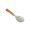 Cuchara para Arroz de Acero Inoxidable 304, Pala para Arroz Antiadherente, Cuchara para Servir Arroz de Grado Alimenticio, Cuchara para Arroz Antiadherente para Uso Doméstico