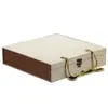 Caja de embalaje para bandeja de té de arcilla púrpura, plato colgante de cerámica, platillo, caja de regalo, pastel de té, piedra de tinta, marco de fotos, caja cuadrada de brocado para almacenamiento