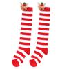 Meias de Natal para crianças meias outono e inverno New Elk meias de boneca meias para crianças médias e grandes meias de boneca fofas transfronteiriças