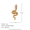 Temperamento europeu e americano personalidade retrô acessórios de joias DIY aço inoxidável banhado a ouro 18K laço onda pérola pingente feminino