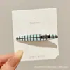 Pinza para el Cabello Exquisita de Gama Alta para Mujer Clip BB Estampado de Leopardo Retro Lindo Clip para Flequillo Lateral Accesorios para el Cabello de Moda con Temperamento