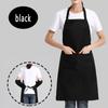 Avental de Algodão Lona Grossa Cozinha Café Salão de Beleza Roupa de Trabalho Marcenaria Jardinagem Avental com Suspensório Jeans Fabricante Atacado