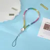 Lanyard Completo de Pedrería para Teléfono Cadena de Diamantes Colgante de Cuello Colgante Cruzado Cadena Corta de Teléfono de Moda de Alta Gama Venta al por mayor Transfronteriza