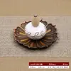 Base de Queimador de Incenso Cerâmico, Bandeja Suporte para Incenso, Queimador de Aromaterapia, Ornamento Zen, Suporte para Incenso de Sândalo, Uso Duplo Atacado