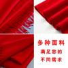 Bufanda roja china con logotipo personalizado, impresión bordada, actividades de apertura de reuniones anuales, gran bufanda roja personalizada