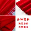 China Vermelha Reunião Anual Lenço Vermelho Logo Personalizado Reunião de Turma Bordado Impresso Evento de Reunião Anual Corporativa Lenço Atacado