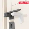 Nuevo Estilo Cerradura Única para Mujer Tope de Puerta para Apartamento sin Taladro Tope de Puerta para Alquiler Anti-Lobo Cerradura Inversa Bloqueador de Puerta Antirrobo para Puerta