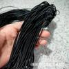 Atacado de Fábrica Corda Elástica 1.0-1.5mm Colorida Núcleo Manchado Fiado em Núcleo Látex Corda Elástica Redonda Elástico Alta Elasticidade