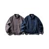 North Boundary Ropa para Hombre Estilo Americano Marca de Tendencia Otoño 2025 Nueva Chaqueta de Trabajo Bordada Lavado Claro Chaqueta Holgada para Hombre
