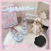 [Gatinho Fofo Fufu] Mocassins Originais de Salto Médio e Bico Arredondado Sapatos Doces Estilo Japonês Lolita Sapatos Mary Jane para Mulheres