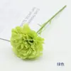 Arreglo de flor artificial de clavel de tallo corto de un solo tallo, ramo de utilería para fotografía de jardinería, decoración de pared de plantas para decoración del hogar, flor de seda