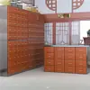 Gabinete de Acero Inoxidable 304 Doméstico Multi-Cajón Gabinete de Medicamentos Mostrador Dispensador Gabinete de Cajones de Medicina Tradicional China Clínica Farmacia Gabinete Bai Zi