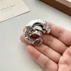 Broche Retro Forma de Ola Esmalte Imitación Tema Océano Pin Solapa Traje Abrigo Nuevo Estilo Chino Accesorios Ropa Venta al por Mayor