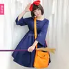 Disfraz de Brujita para Halloween Femenino Kiki Disfraz de Actuación Cosplay Bruja Totoro Disfraz de Actuación Disfraz de Adulto