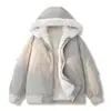 Chaqueta de Algodón con Capucha para Hombre Invierno 2025 Otoño e Invierno Engrosada Marca de Moda Chaqueta de Algodón Cálida para Pareja Jrr2123
