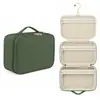 Bolsa organizadora de maquiagem mais vendida da Etsy, grande capacidade, alta qualidade, à prova d'água, conveniente para viagens, necessaire de viagem com gancho de nylon
