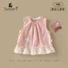 Vestido para Menina 2026 Verão Novo Estilo Bebê Sem Mangas Vestido Colete Vestido Princesa Menina Bebê Vestido Longo Top