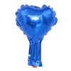 Boda boda fiesta navideña decoración amor globo de aluminio plato de luz en forma de corazón de 5 pulgadas globo de aluminio globo de año nuevo