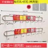 Ganchos de Acero Inoxidable para Uso en Cocina y Hogar, Ganchos Adhesivos, Sin Rastro, Resistentes, Sin Taladro, Fila Larga de Ganchos para Baño, Detrás de la Puerta para Colgar Ropa