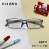 Gafas Marco Negro A8011 Estudiantes Marco TR de Gama Alta Hombres Danyang Moda Juvenil Montura para Gafas de Miopía Venta al por Mayor