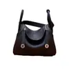 Nuevo Bolso Lindy Primavera/Verano 2024 Bolso de Hombro Cruzado de Moda Patrón de Lichi Piel de Vaca Togo Tc Bolso de Médico Mini