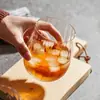 Vaso de Agua de Vidrio Prismático para Yogurt Vaso para Bebida de Gran Capacidad Vaso para Té Sencillo Vaso para Licor Whisky