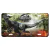 Placa decorativa de metal estaño personalizada creativa serie Jurassic en stock directo de fábrica Amazon AliExpress