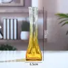 Vaso de Vidro Pequeno Fresco para Cintura Vaso Único Colorido Moderno Moda Mesa de Jantar Hotel Pequenos Vasos Enfeites