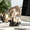 Itens de Decoração para Casa de Menina em Desenho Animado, Enfeites de Mesa, Gabinete de TV de Luxo Leve, Presente de Aniversário de Entrada de Alto Padrão