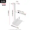 Soporte Colgante para PC Debajo del Escritorio Estante Flotante para Computadora Colgador de Gabinete de PC de Escritorio de Oficina Bandeja Soporte Metálico