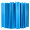 Pajita pequeña para bebida de 4 mm transfronteriza, delgada, desechable, de plástico, tubo recto plano de color, pajita para leche 200