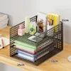 Gabinete de Almacenamiento Debajo del Escritorio Caja para Archivos de Oficina Gabinete de Almacenamiento para Papelería Estantería de Almacenamiento de Múltiples Niveles de Pie Carrito Móvil Estantería