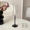 Copa de champán estilo europeo de estilo europeo, copa de cristal creativa de alta gama para el hogar, copa de vino tinto, par de copas de vino espumoso