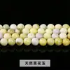 Joyería Jingsuo Jade Verde Natural Bolas Redondas Jade Verde Bolas Sueltas Accesorios para Pulseras DIY Venta al por mayor de Cuentas