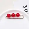Broche de cintura transfronteiriço, broche de pérola, alfinete para fixar a linha da cintura da roupa, ferramenta de afinar a cintura, fivela de afinar a cintura anti-exposição