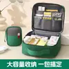Kit de primeiros socorros em tecido Oxford, à prova d'água e à prova de umidade, multicamadas, grande capacidade, kit de emergência portátil para uso em casa, ao ar livre e no carro