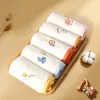 Toalla de Mano para Bebé de Guardería de Coral Fleece, Impermeable y Resistente a la Suciedad, Se Puede Colgar, Diseño de Dibujos Animados para Niños, Se Puede Imprimir el Nombre