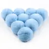 Pom-Pom de Pelo Sintético de Coelho Rex 6cm Acessórios para Bolsa Acessórios para Sapatos e Roupas DIY Pom-Pom de Pelo de Coelho Fábrica Em Estoque