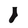 Calcetines con Volantes y Borde de Encaje, Calcetines de Media Pantorrilla para Mujer, Estilo Ins Moderno, Calcetines Finos de Verano, Calcetines Mary Jane Japoneses Lindos