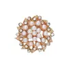 Aleación estilo coreano accesorios para el cabello diy belleza para teléfono móvil lazo aleación flor placa hebilla de diamante diy accesorios de metal con perlas