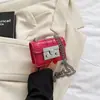 Mini Bolsa de Corrente Pequena de Moda de Nicho para Mulheres 2026 Novo Estilo Coreano Bolsa Quadrada Pequena Simples Bolsa Transversal Texturizada para Mulheres