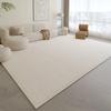 Alfombra de Cachemira de Imitación de Estilo Simple, Totalmente Cubierta de Área Grande, Manta Fácil de Secar para Sofá Mesa de Centro, Alfombra Doméstica Resistente a las Manchas para Sala de Estar
